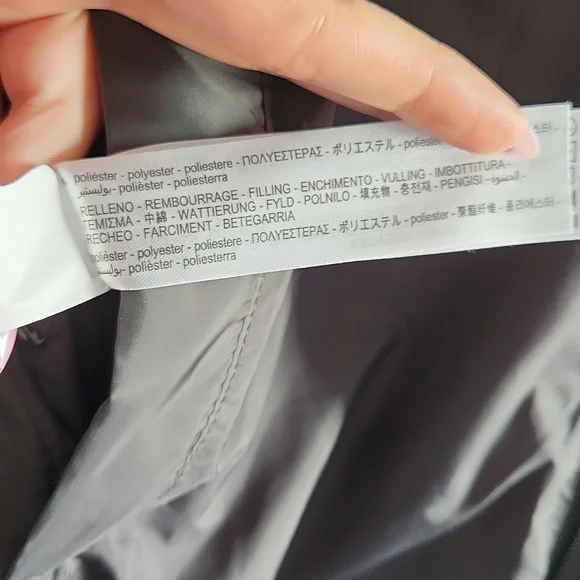 Zara Reversible Hooded Puffer Jacket, Size L - Picture 9 of 13